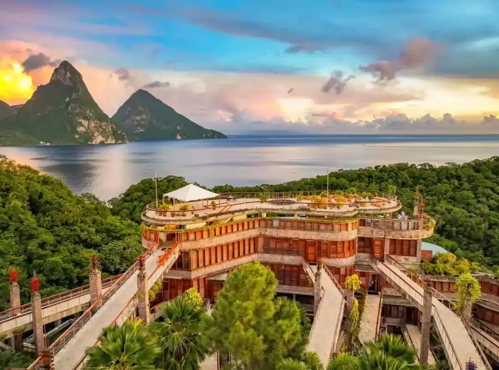 7 Best All-Inclusive Caribbean Resorts: Your Sun-Drenched Shortcut to Paradise 2 Jade Mountain Resort – St. Lucia